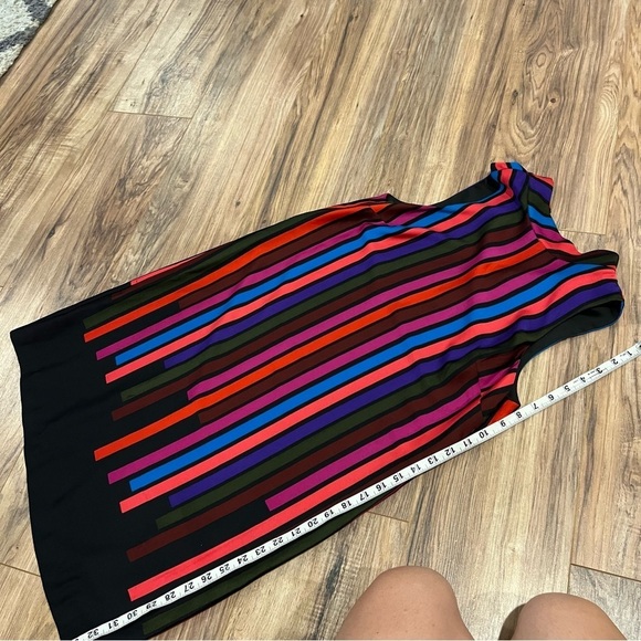 NWT Trina Turk Logan Striped Shift Dress Retro - Picture 4 of 7